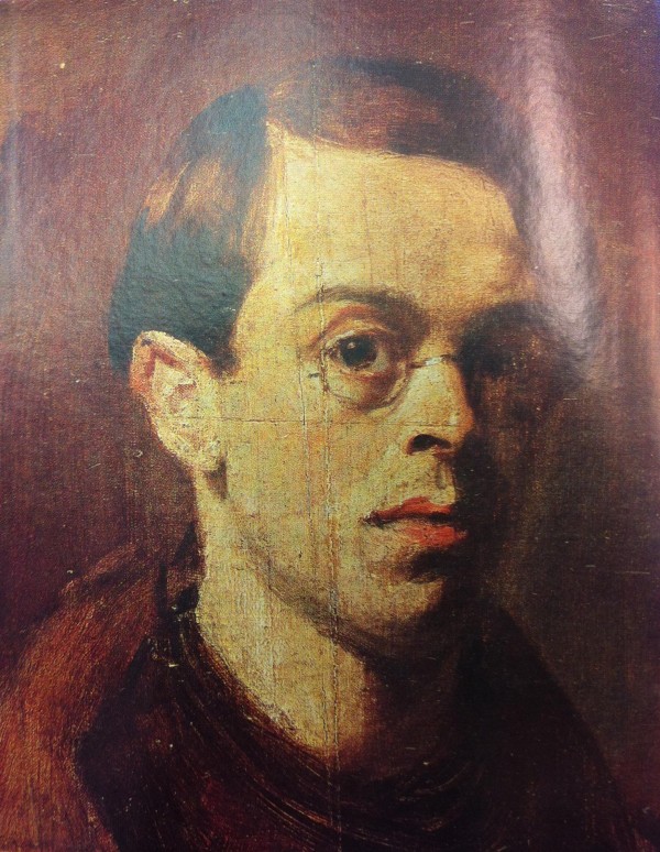 William Rothenstein self portrait aged 18 by William Rothenstein